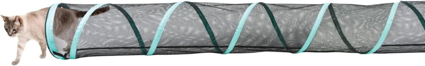 Outdoor Catio Furniture and Play Kits for Cats, 20' Tunnel