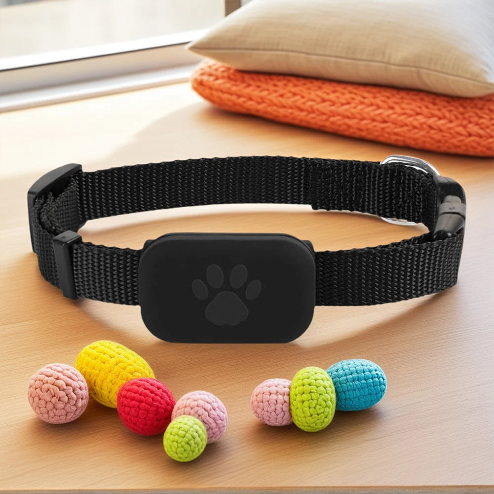 Pet GPS Tracker with Adjustable Collar Dog Tracker Smart Pet Locator Cat Tracker for Dogs and Cats