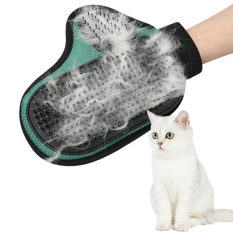 Pet Supplies bath massage jerking gloves Cat Dog Massage Bathing Cleaning Grooming Supplies Silicone Hair Sticking Removal Brush
