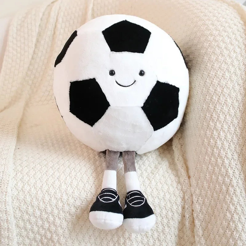 football doll, basketball plush toy, creative football doll, pillow, pet ball, dog and cat interactive toy