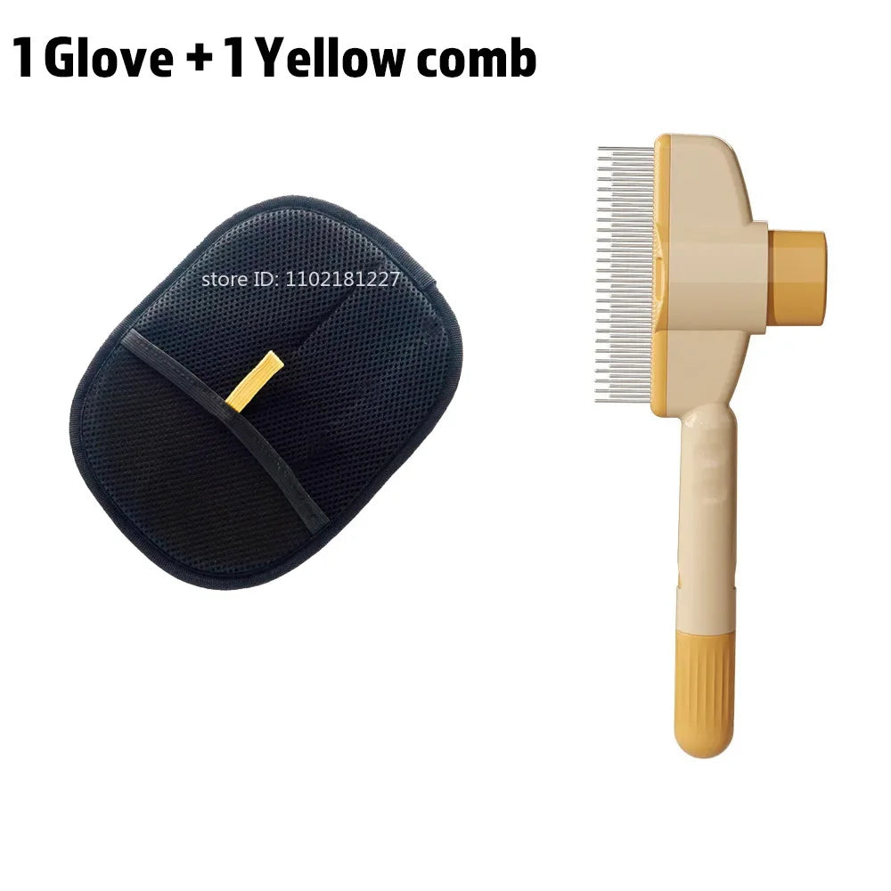 Dog Hair Remover Brush Cat Dog Hair Grooming And Care Comb For Long Hair Pet Removes Hairs Cleaning Bath Brush Supplies