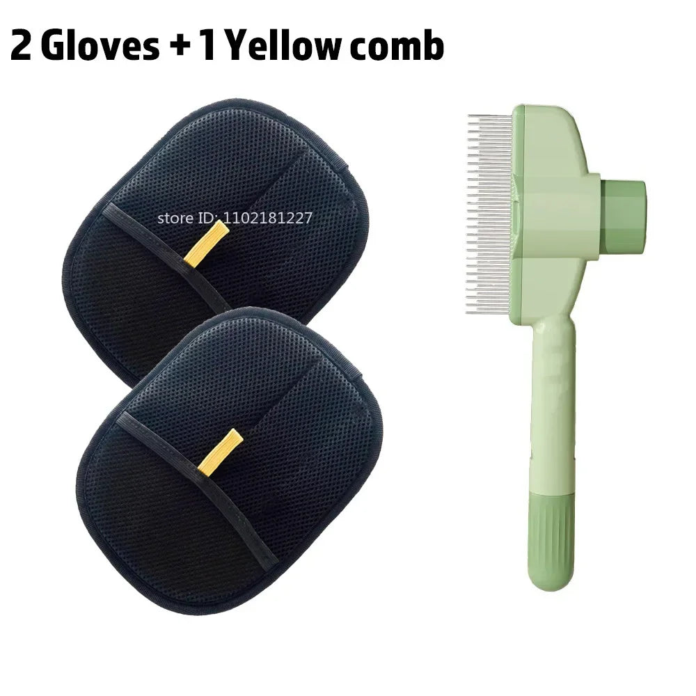 Dog Hair Remover Brush Cat Dog Hair Grooming And Care Comb For Long Hair Pet Removes Hairs Cleaning Bath Brush Supplies