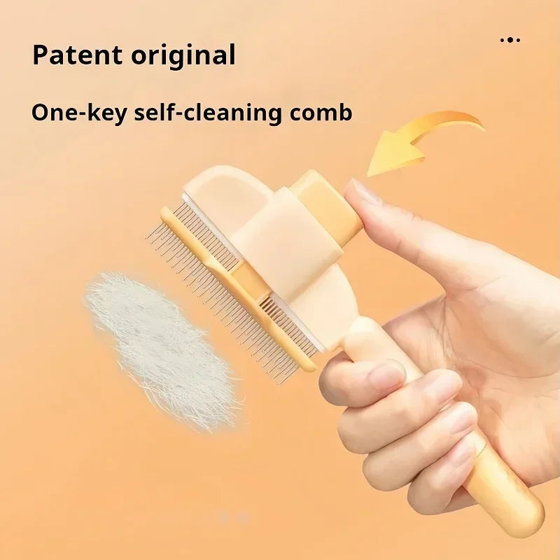 Dog Hair Remover Brush Cat Dog Hair Grooming And Care Comb For Long Hair Pet Removes Hairs Cleaning Bath Brush Supplies