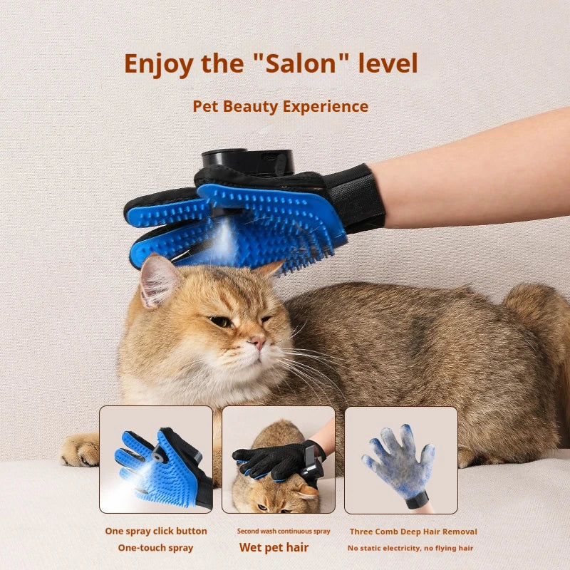 Pet Massage Cleaning Hair Removal Brush Cat Dog Bath Massage Comb Pet Grooming Hair Removal Brush